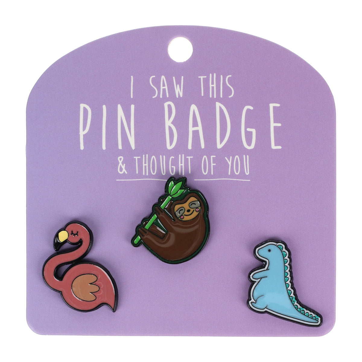 PIN078 - Pin Badges - Sloth
