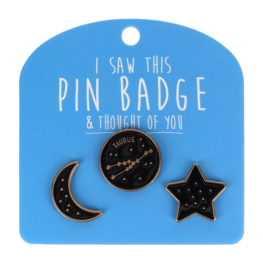 Pin Badges - Taurus