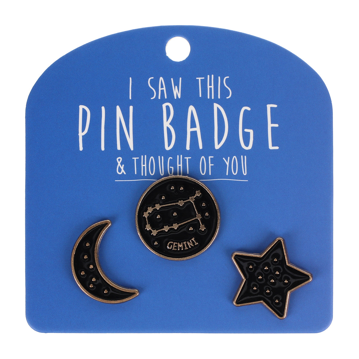 PIN081 - Pin Badges - Gemini