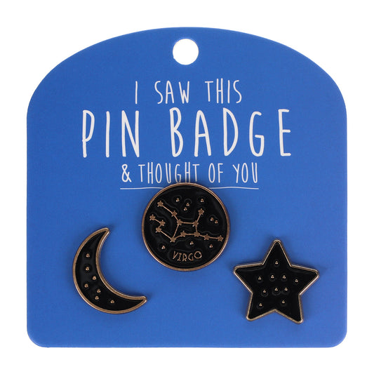 Pin Badges - Virgo