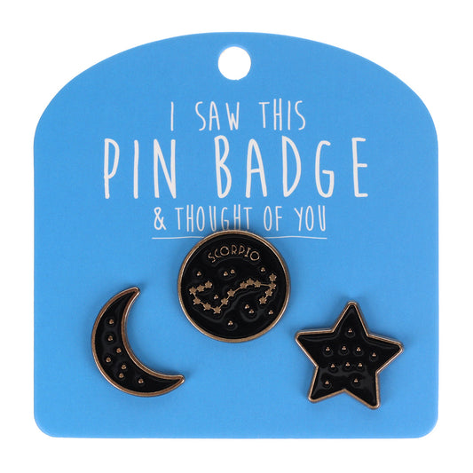 Pin Badges - Scorpio