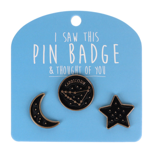 PIN088 - Pin Badges - Capricorn