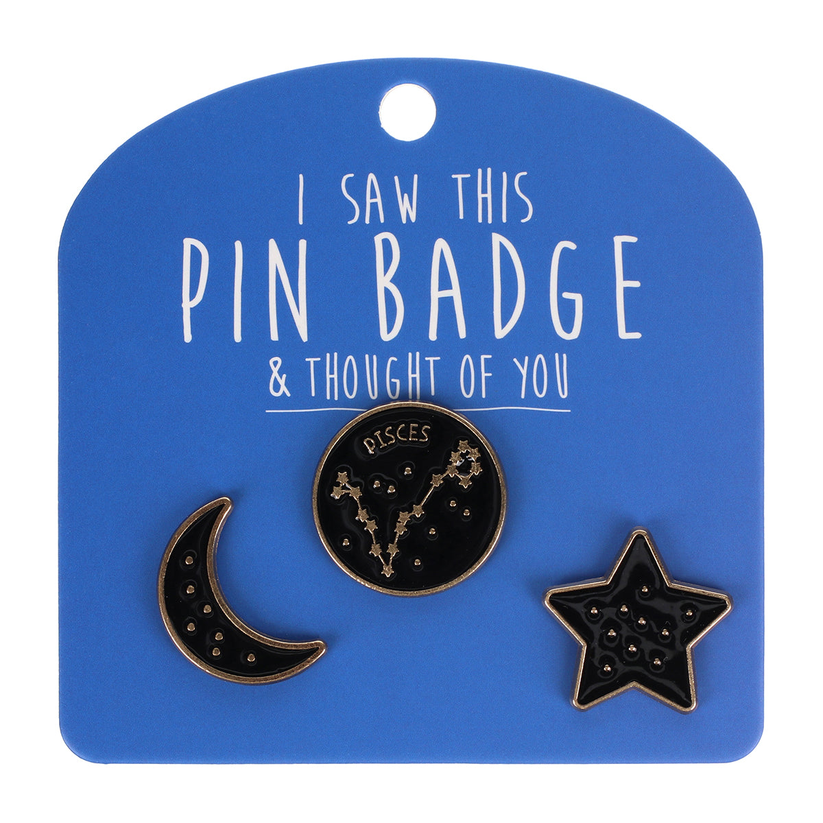 PIN090 - Pin Badges - Pisces