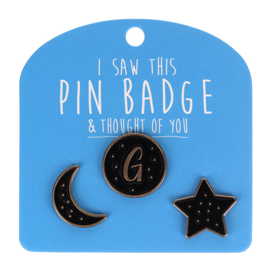 PIN098 - Pin Badges - G