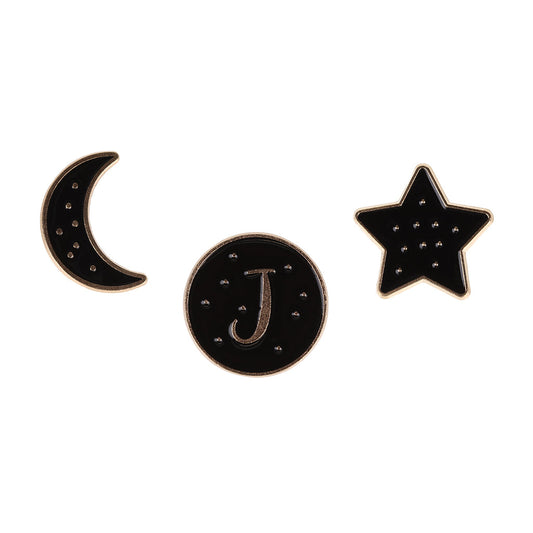 Pin Badges - J