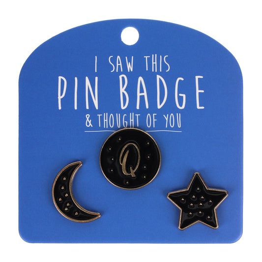 Pin Badges - Q