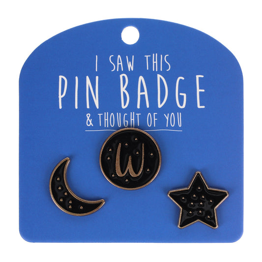Pin Badges - W