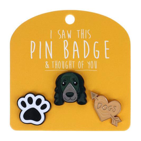 Pin Badges - Spaniel