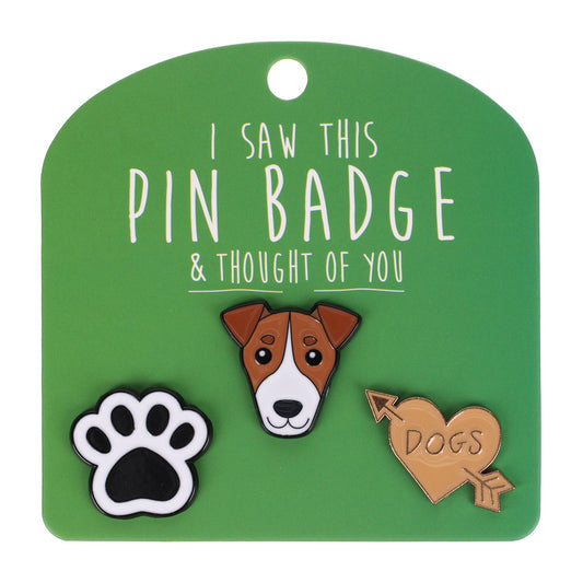 Pin Badges - Jack Russell