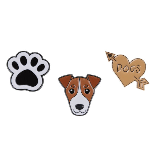 Pin Badges - Jack Russell