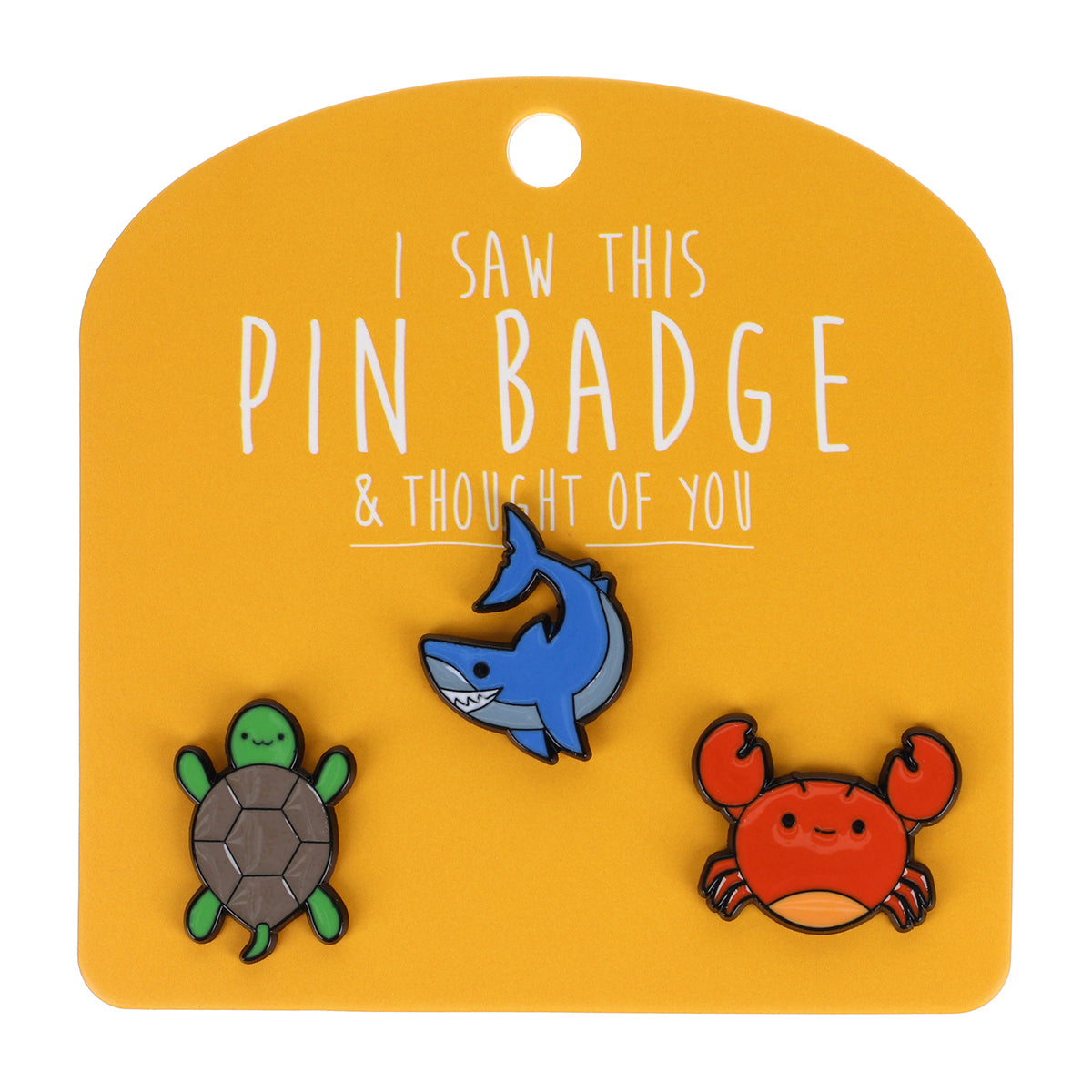 Pin Badges - Turtle Crab