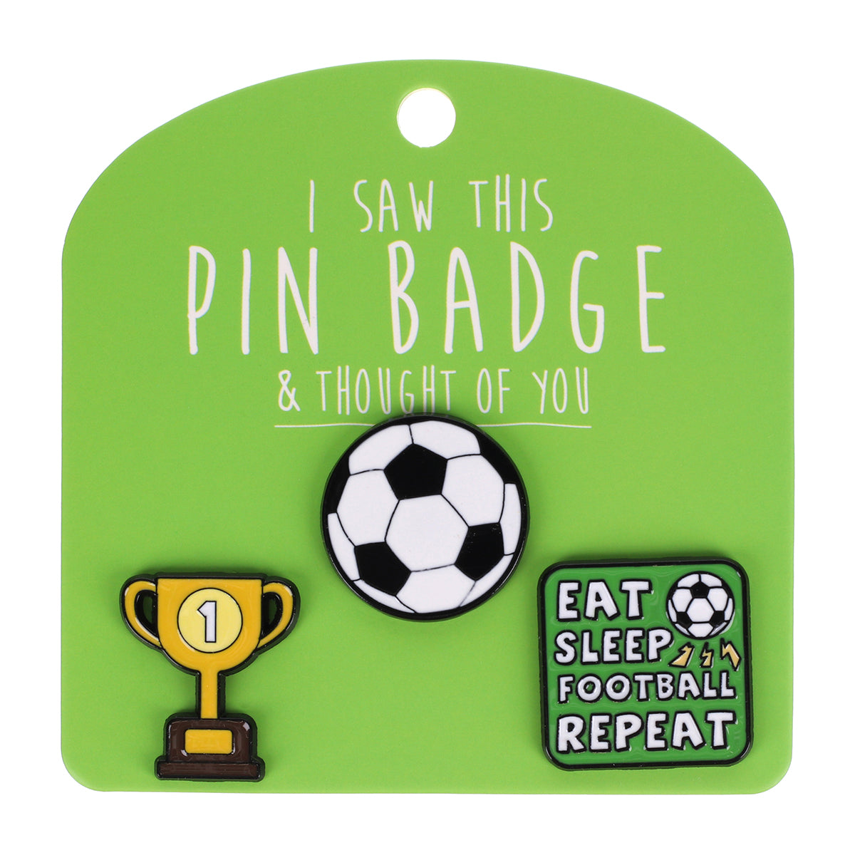 PIN140 - Pin Badges - Football