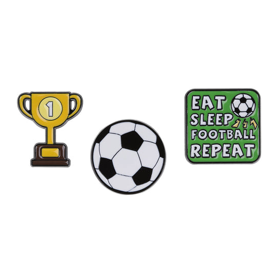 PIN140 - Pin Badges - Football