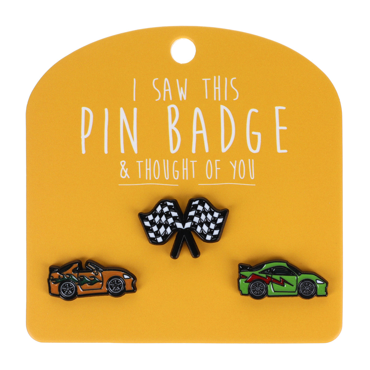 PIN141 - Pin Badges - Racer