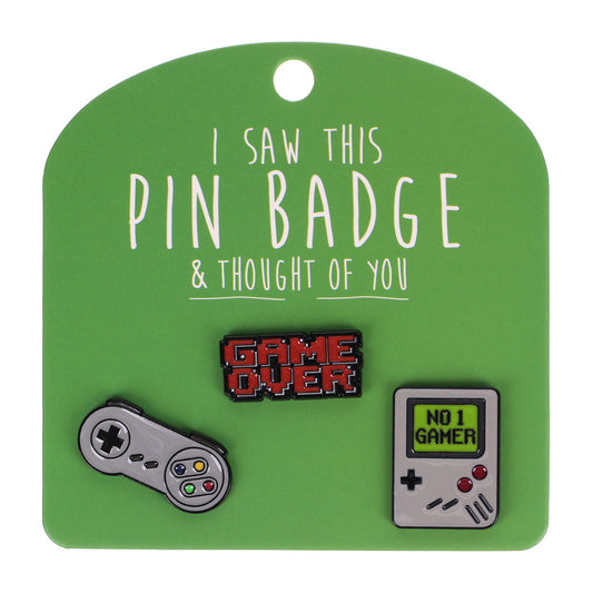 PIN142 - Pin Badges - No.1 Gamer