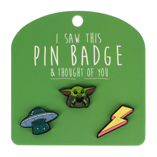 PIN145 - Pin Badges - Space