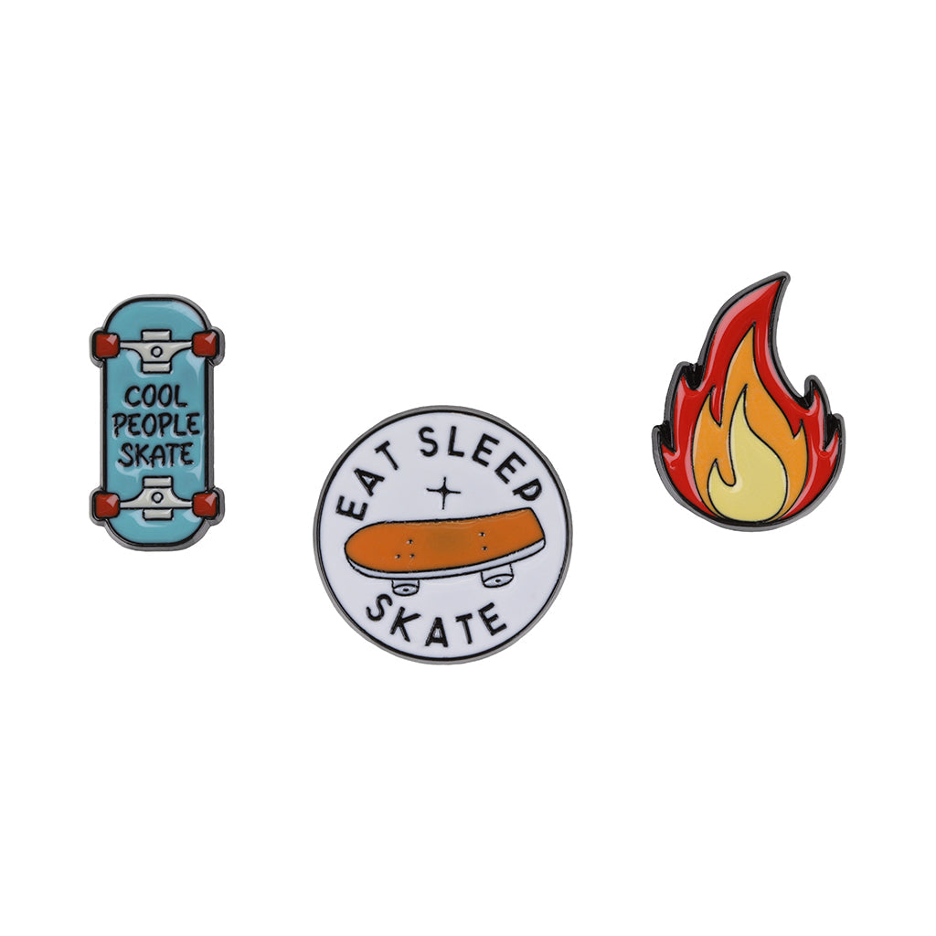 PIN146 - Pin Badges - Skate