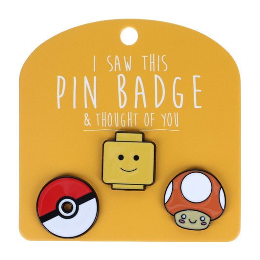 Pin Badges - Minifigure