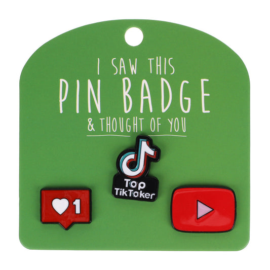 PIN148 - Pin Badges - Top TikToker