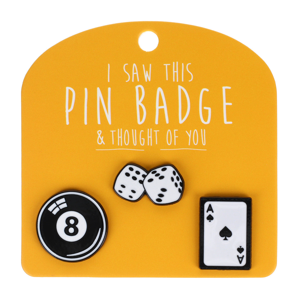 PIN156 - Pin Badges - Feeling Lucky