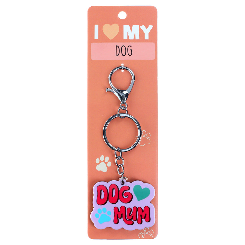 PK001 - Pet Keyring - Dog Mum