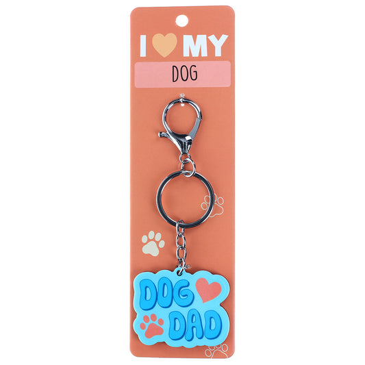 PK002 - Pet Keyring - Dog Dad