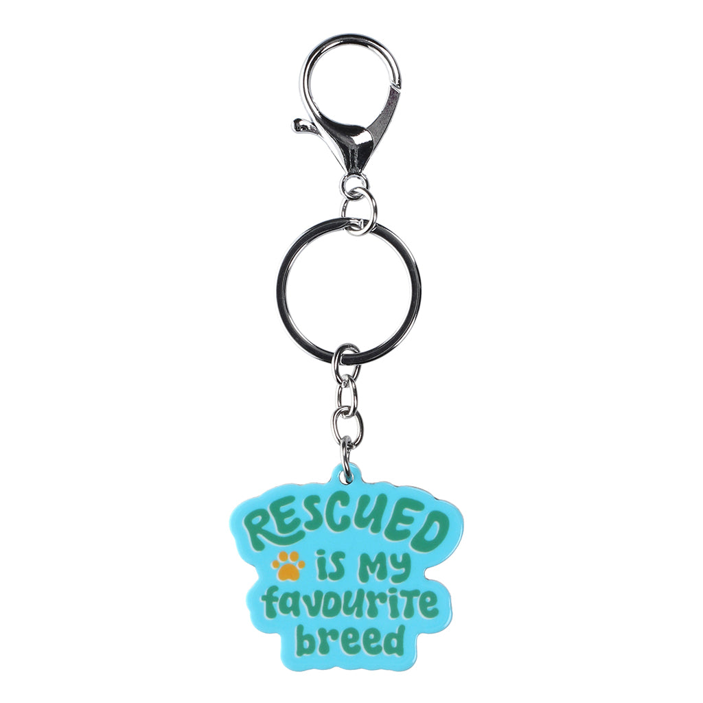 PK004 - Pet Keyring - Rescued