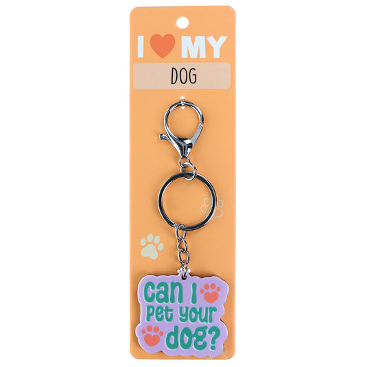 PK006 - Pet Keyring - Pet Your Dog