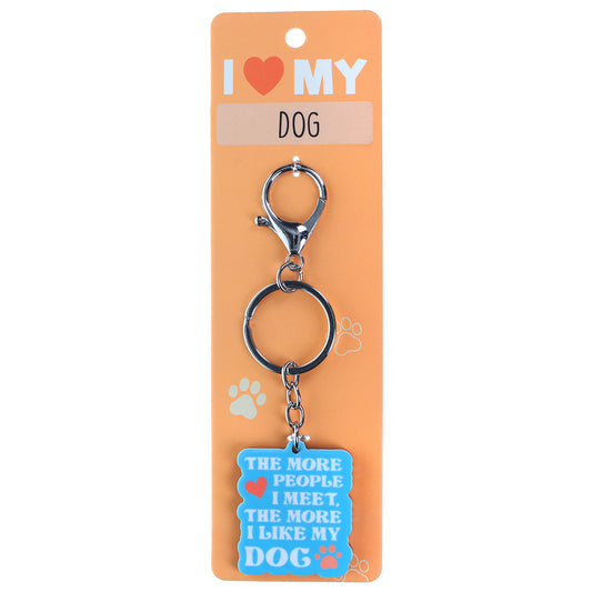 PK007 - Pet Keyring - More People I Meet