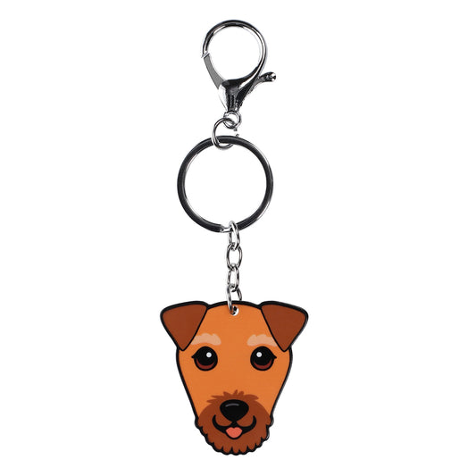 PK017 - Pet Keyring - Airedale Terrier