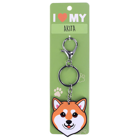 PK018 - Pet Keyring - Akita