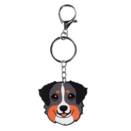 PK027 - Pet Keyring - Bernese Mountain Dog