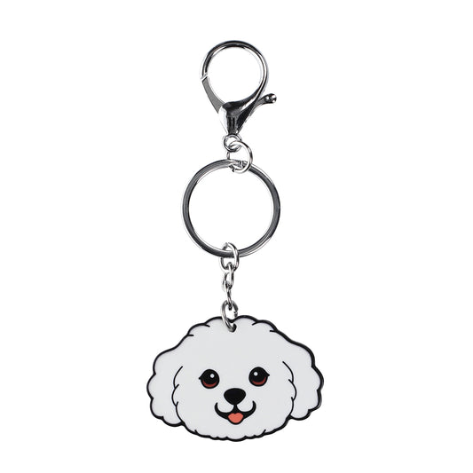 PK028 - Pet Keyring - Bichon Frise