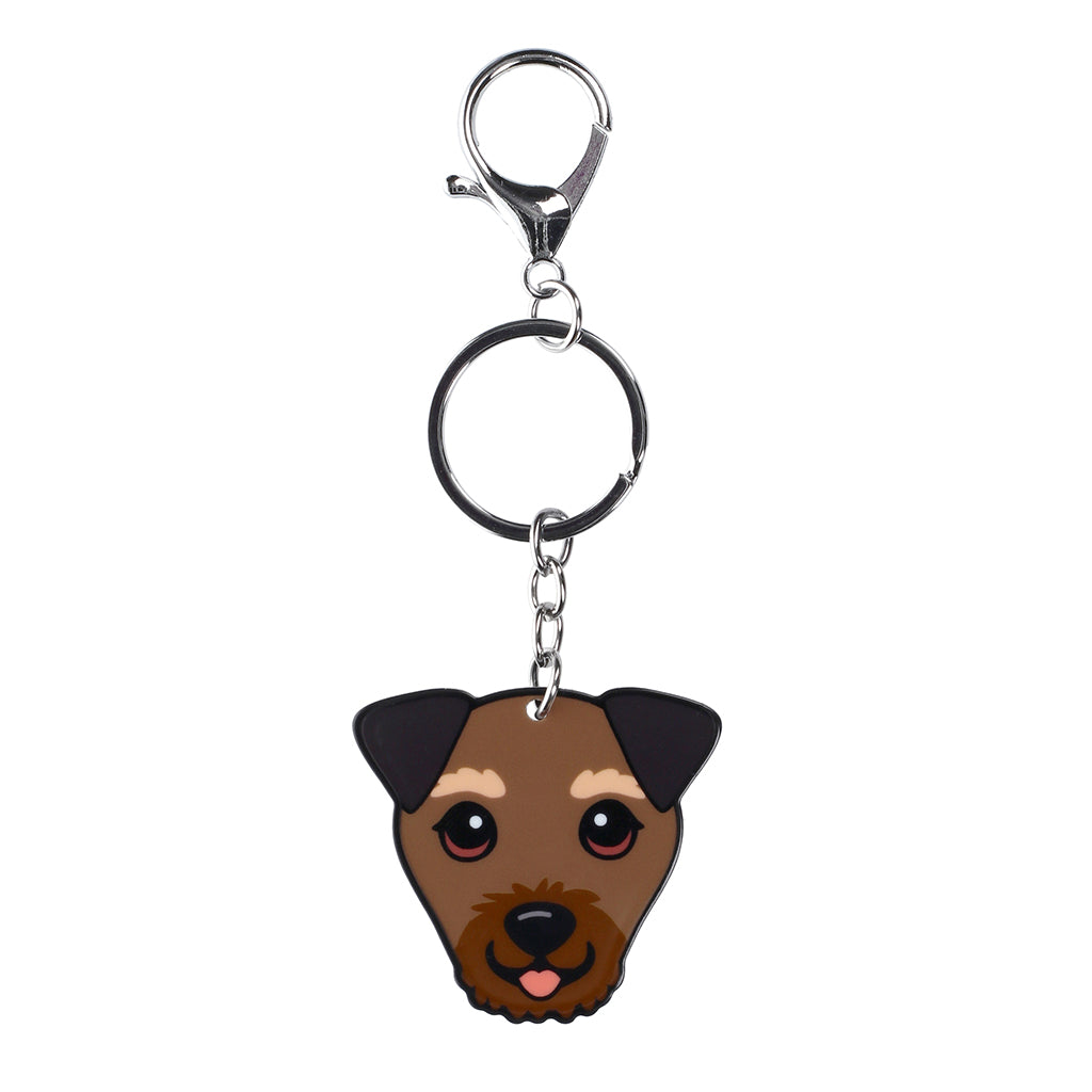 PK032 - Pet Keyring - Border Terrier