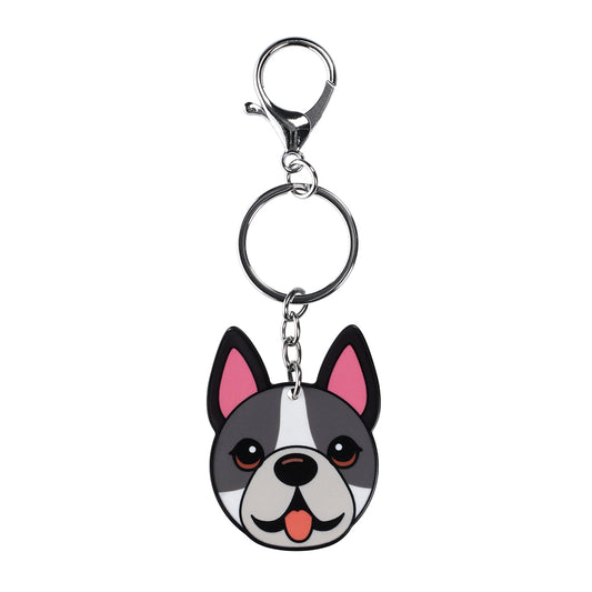 PK033 - Pet Keyring - Boston Terrier