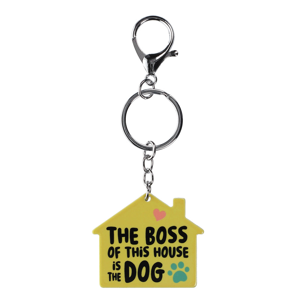 PK042 - Pet Keyring - The Boss