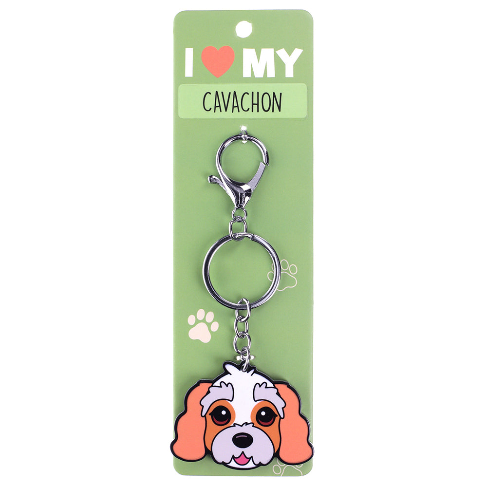 PK052 - Pet Keyring - Cavachon