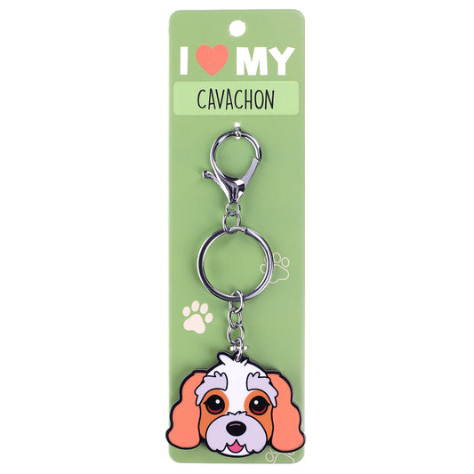 PK052 - Pet Keyring - Cavachon