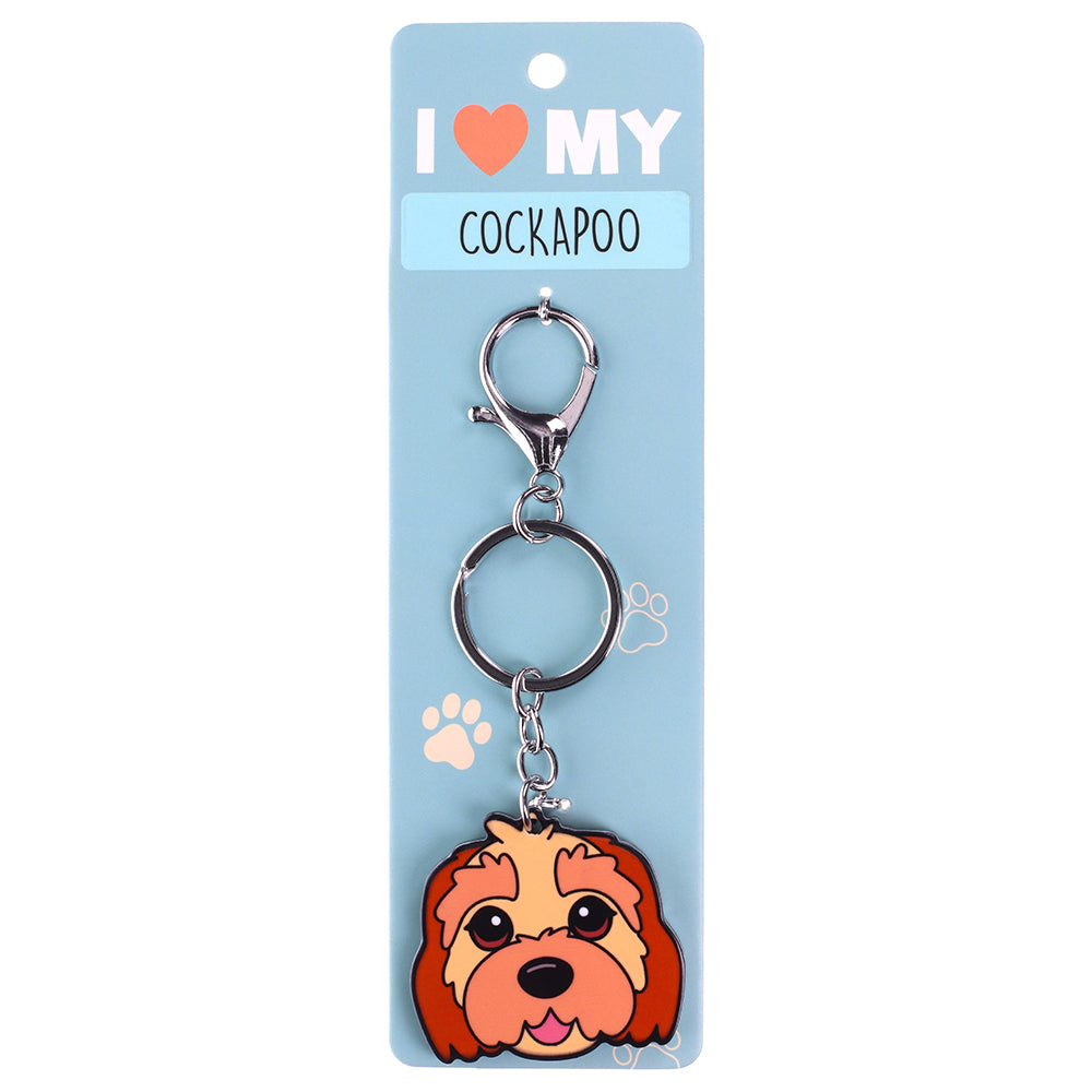 PK061 - Pet Keyring - Cockapoo