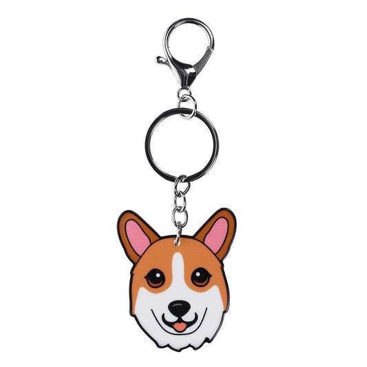 PK065 - Pet Keyring - Corgi