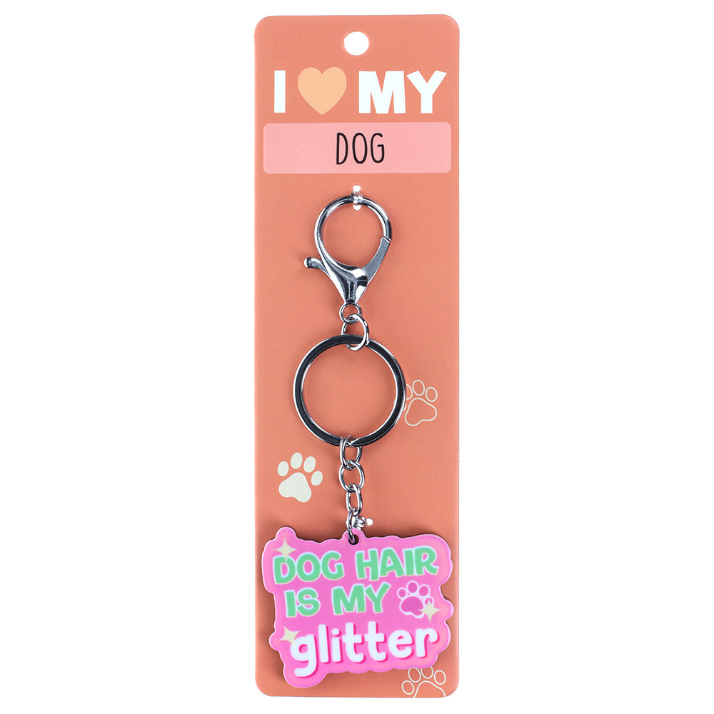 PK071 - Pet Keyring - Dog Hair