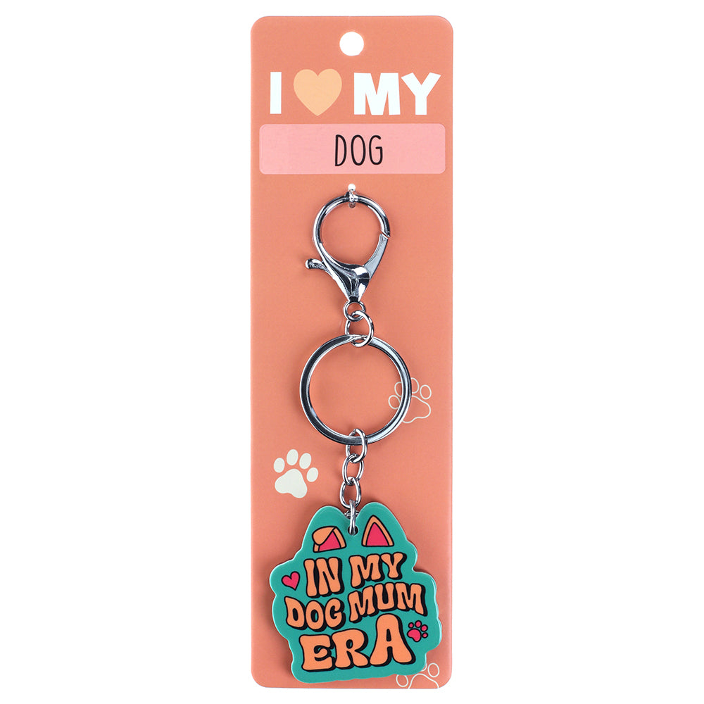 PK074 - Pet Keyring - Dog Mum Era