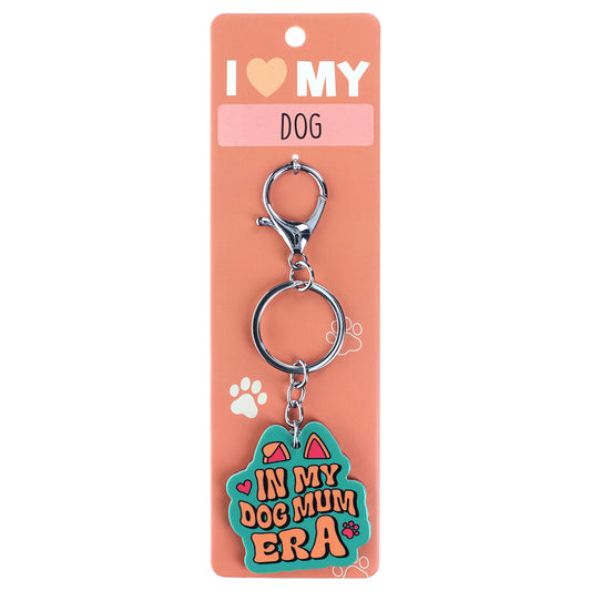 PK074 - Pet Keyring - Dog Mum Era