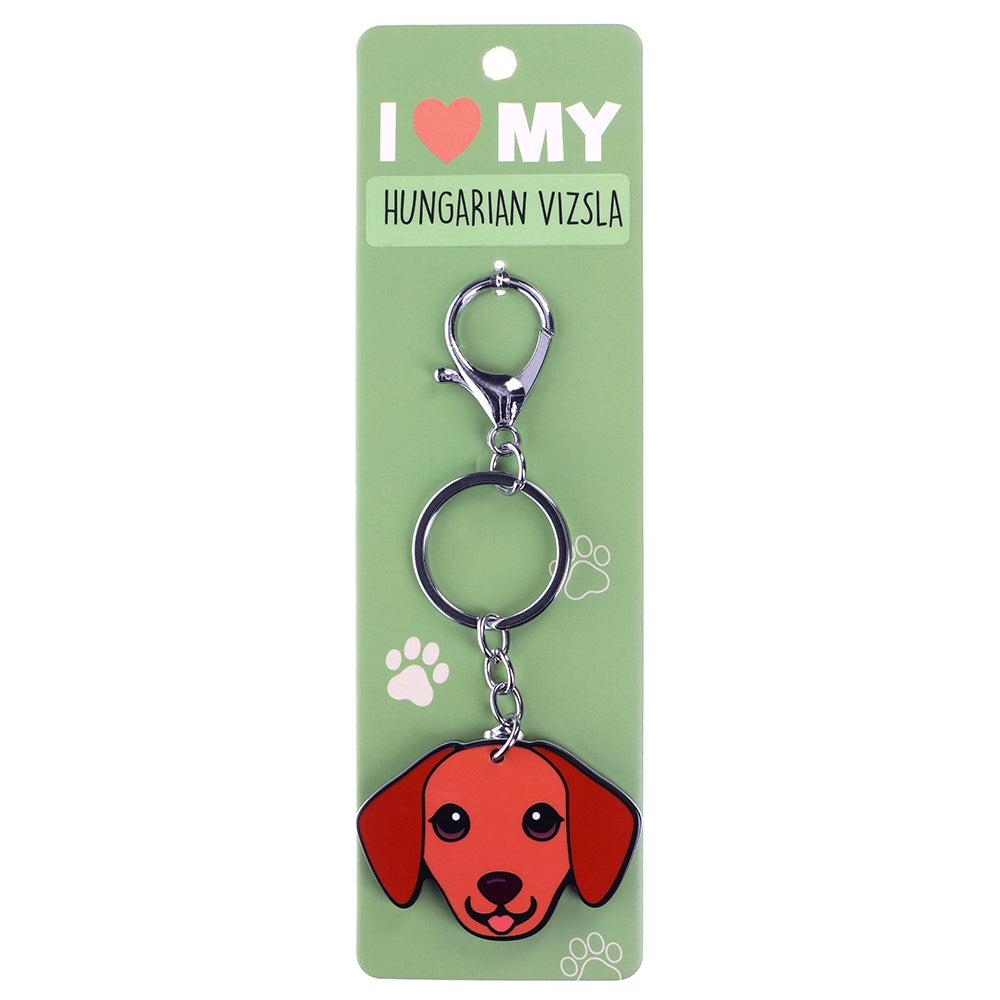 PK090 - Pet Keyring - Hungarian Vizsla