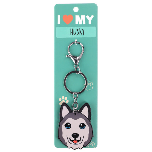 PK091 - Pet Keyring - Husky