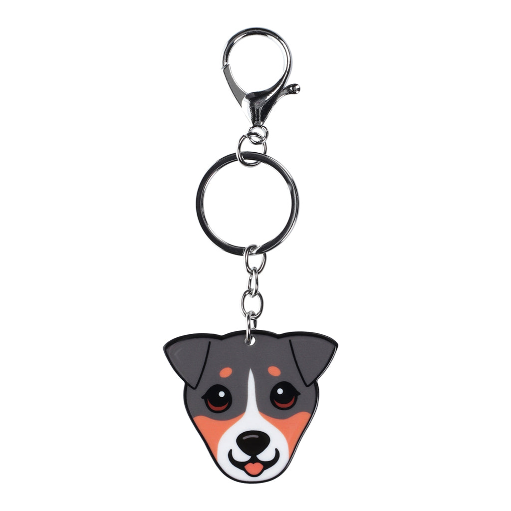 PK094 - Pet Keyring - Jack Russell Tri