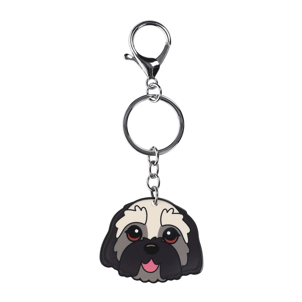 PK100 - Pet Keyring - Lhasa Apso