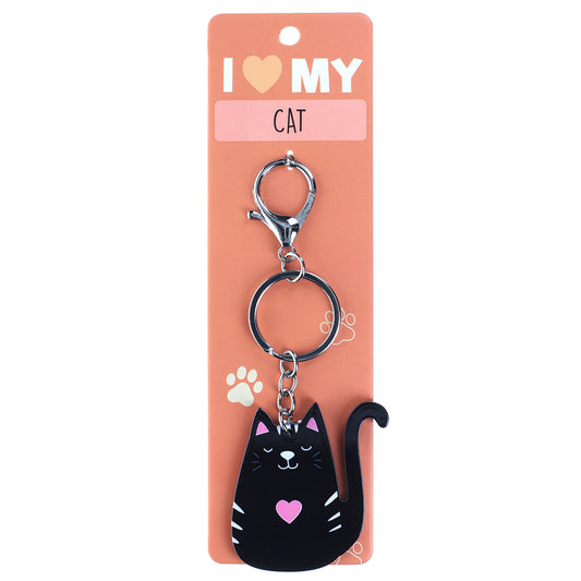 PK106 - Pet Keyring - Cat