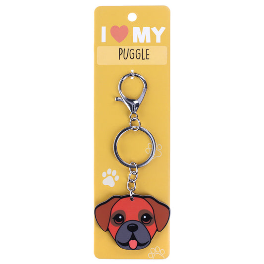 PK119 - Pet Keyring - Puggle