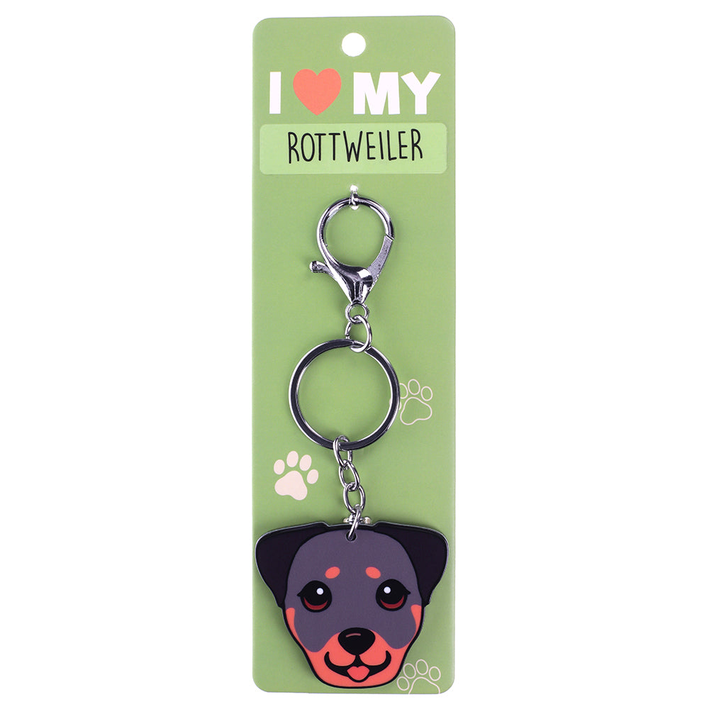 PK121 - Pet Keyring - Rottweiler